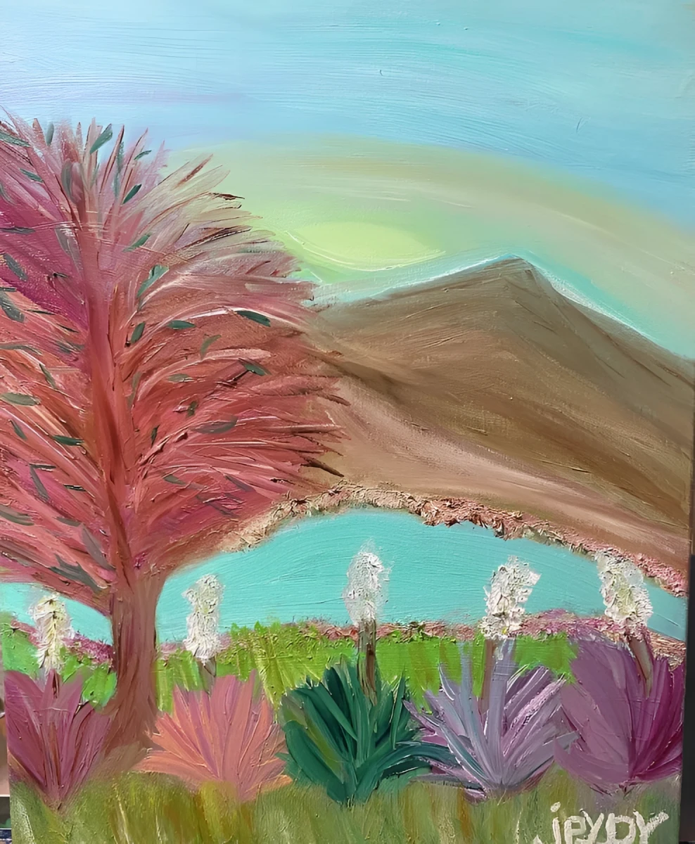 A Breathe Of Fresh Air, Painting - Oil by Dora Ybarra