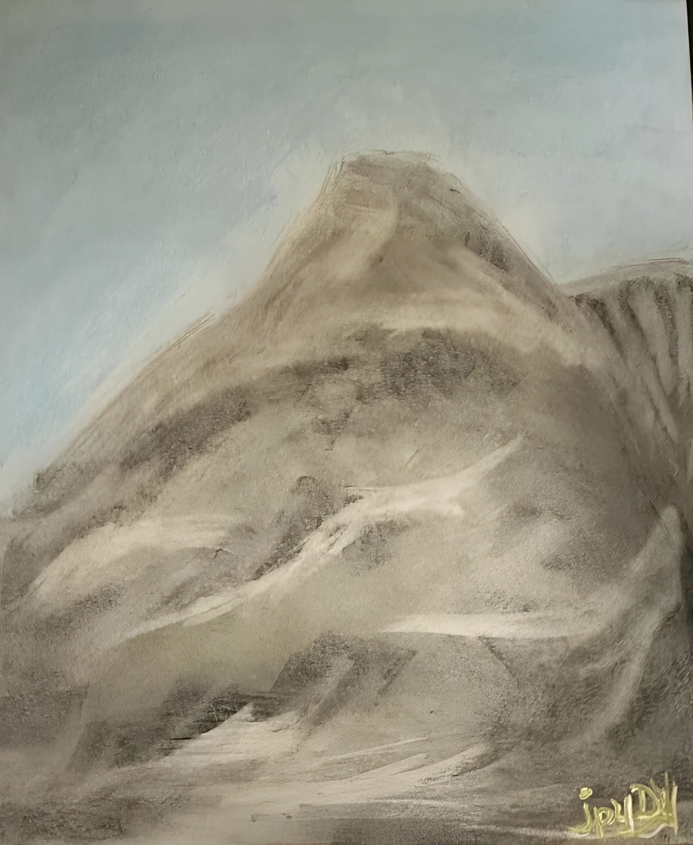 A Place In My Heart, Pastel - Chalk by Dora Ybarra