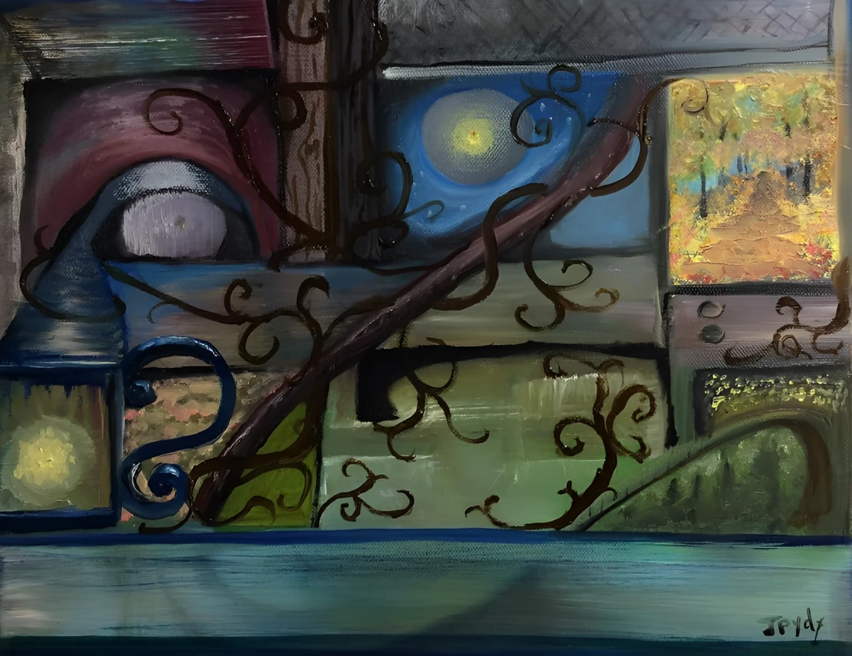 A Windows Delight, Painting - Oil On Canvas by Dora Ybarra