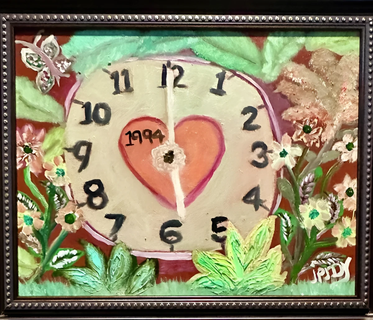 Arrival Time, Painting - Oil On Canvas by Dora Ybarra