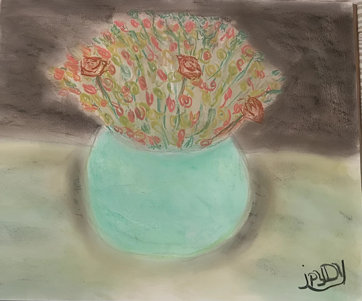 Blossoms In The Night, Pastel - Chalk by Dora Ybarra