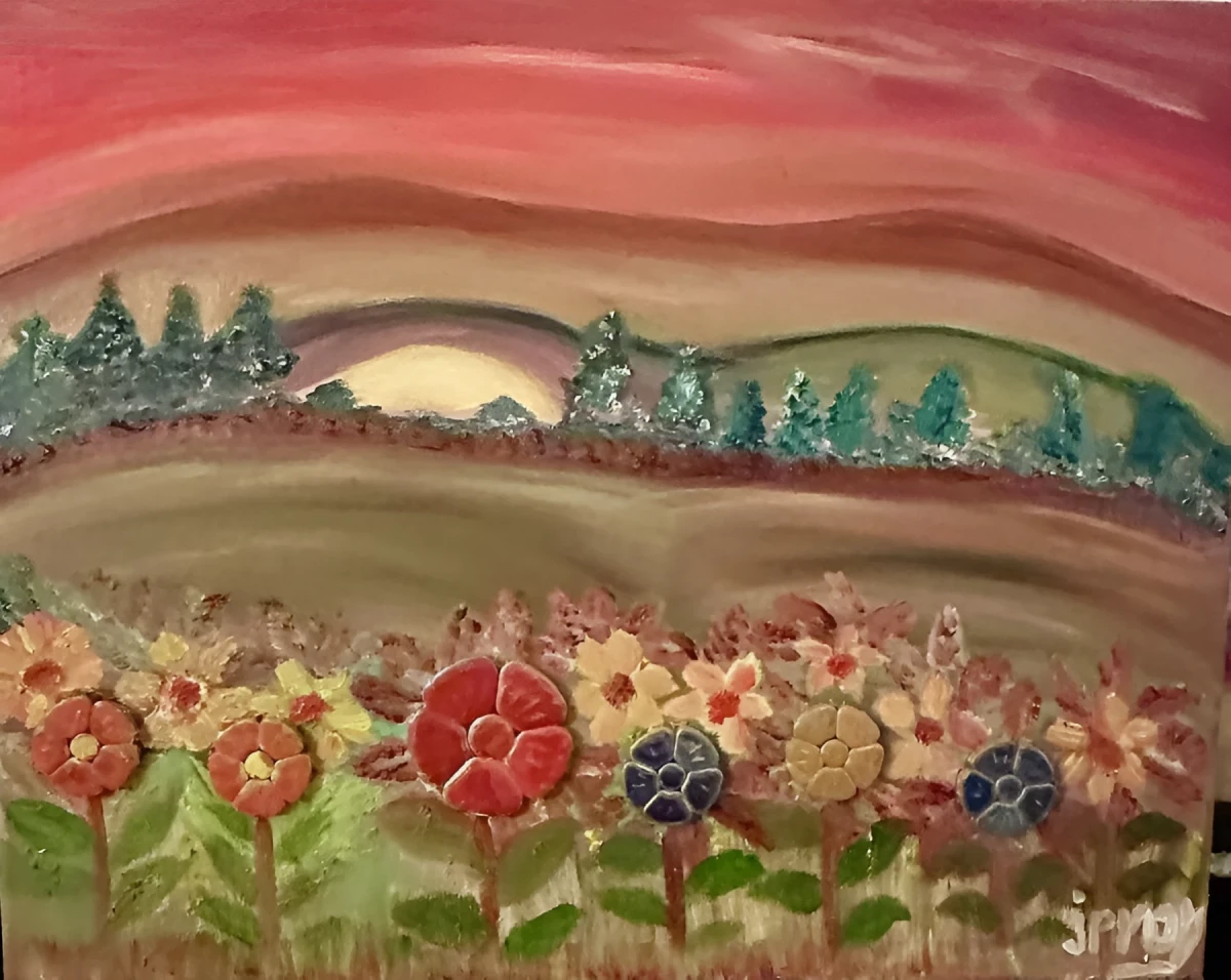 Dreamy Morning, Painting - Oil On Canvas by Dora Ybarra