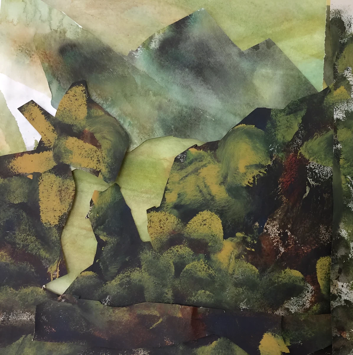 Enjoy Our Land, Mixed Media - Collage by Dora Ybarra