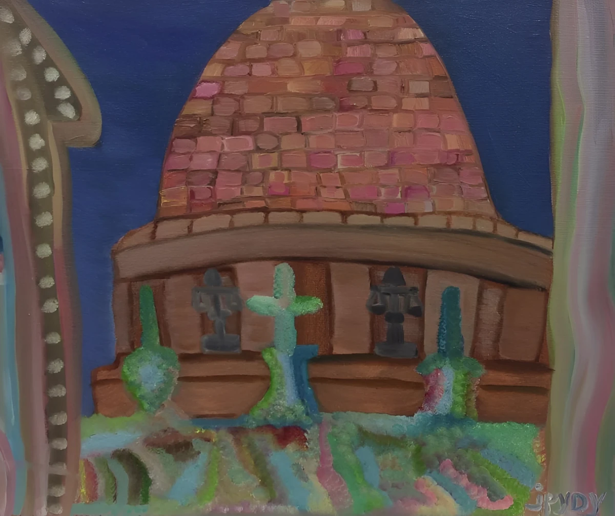 Faith and Justice, Painting - Oil On Canvas by Dora Ybarra