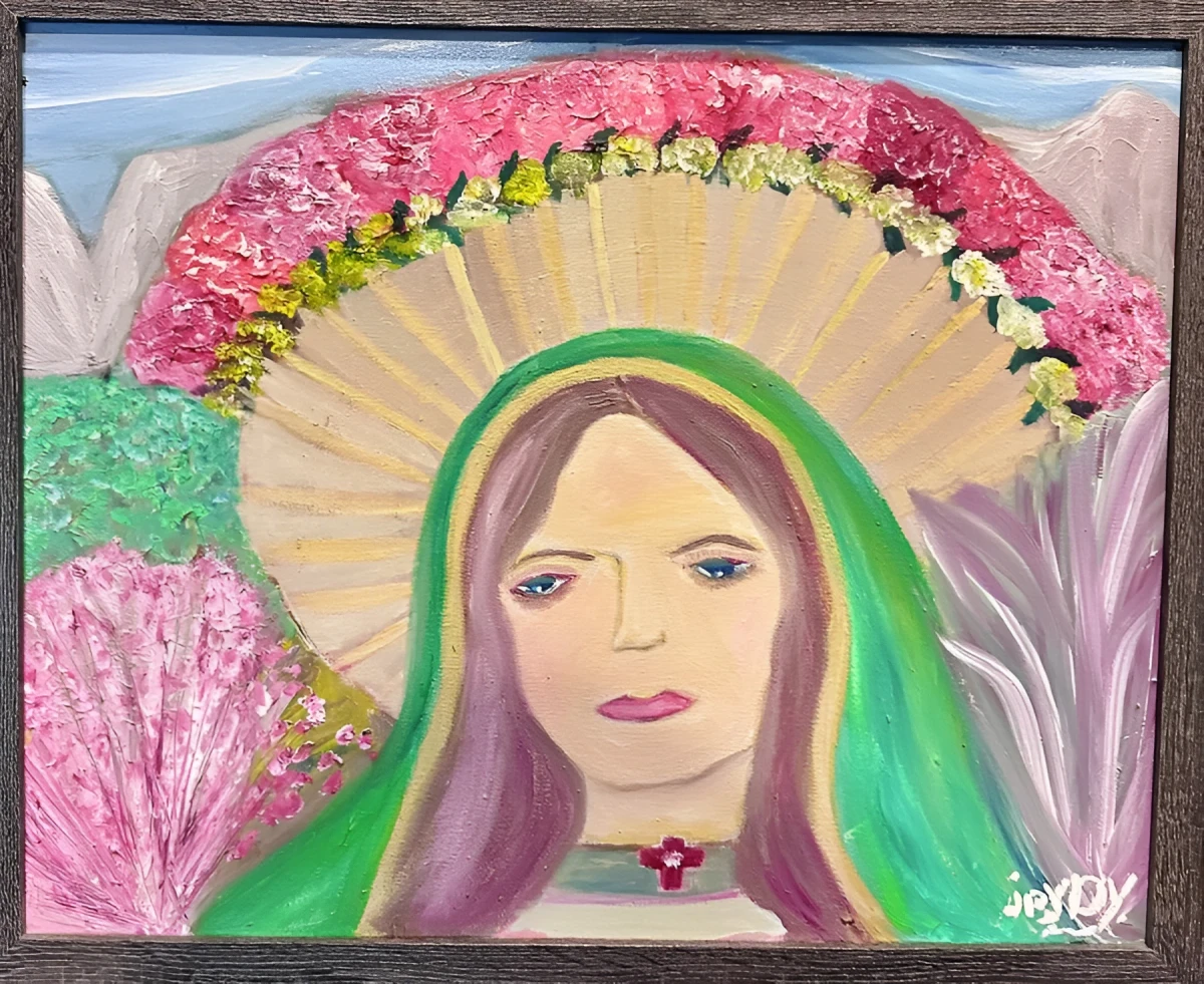 Festivity and Faith, Painting - Oil On Canvas by Dora Ybarra