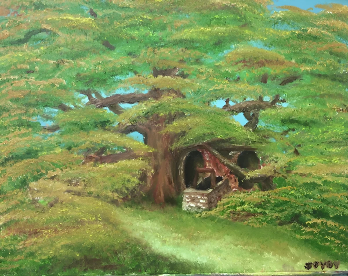 Freedom in the wilderness, Painting - Oil On Canvas by Dora Ybarra