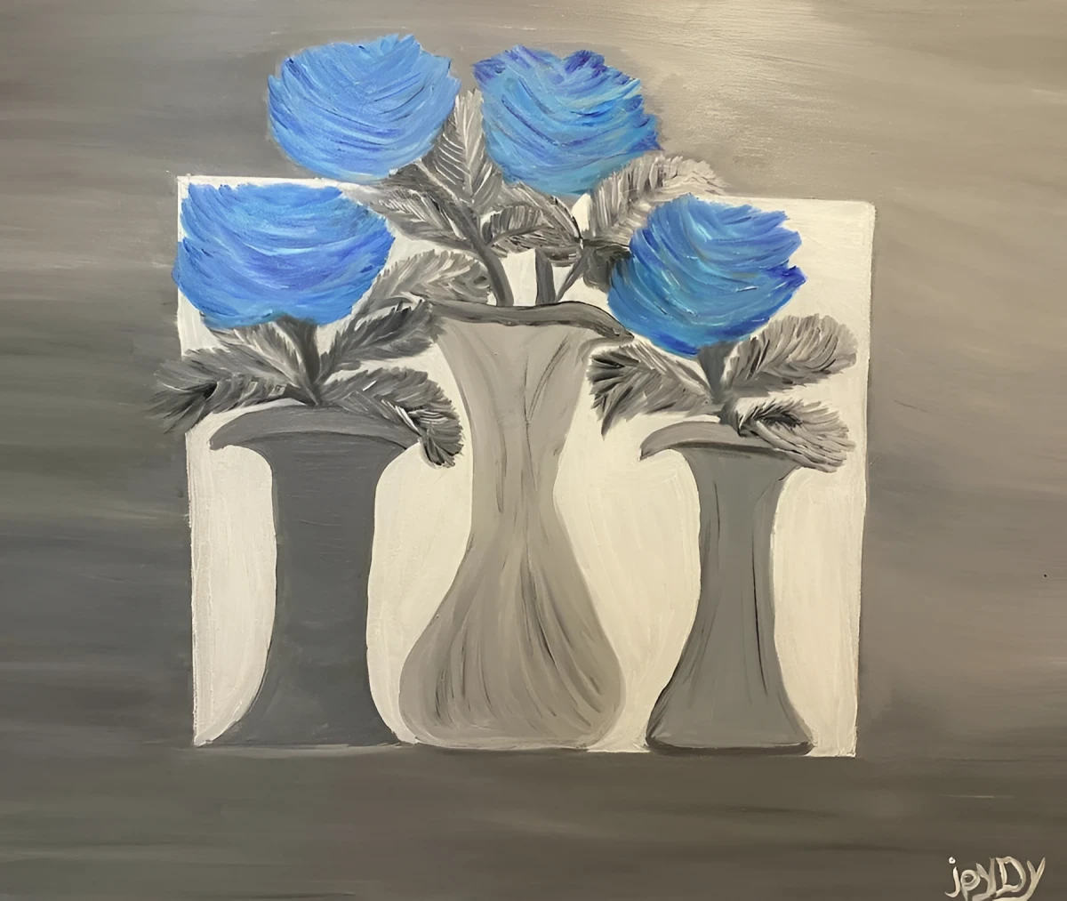 Heavenly Roses, Painting - Oil On Canvas by Dora Ybarra