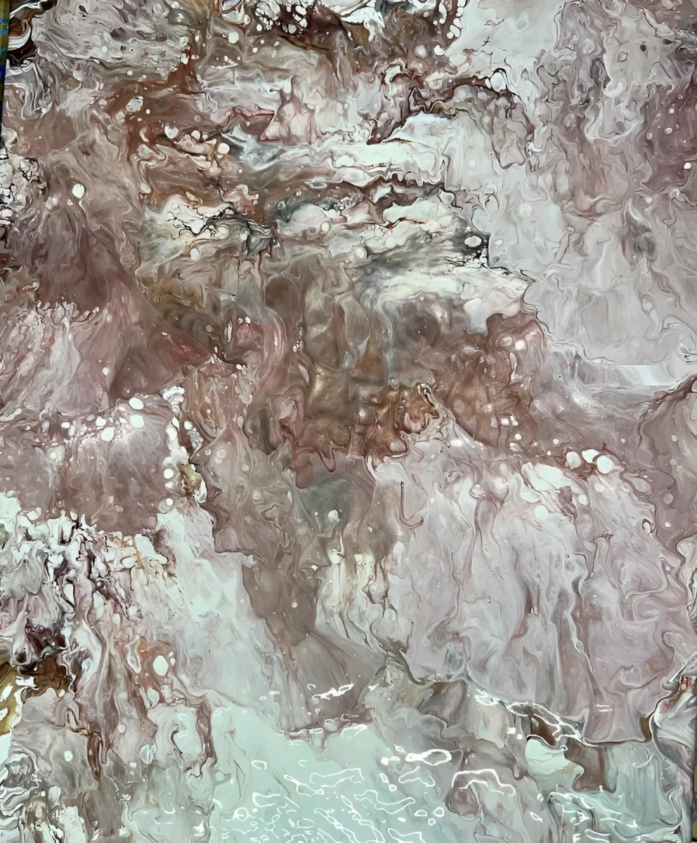 Hidden Objects, Painting - Acrylic On Canvas by Dora Ybarra