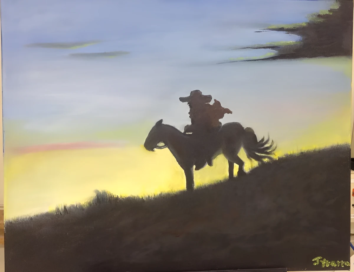 How far is lonely?, Painting - Oil On Canvas by Dora Ybarra