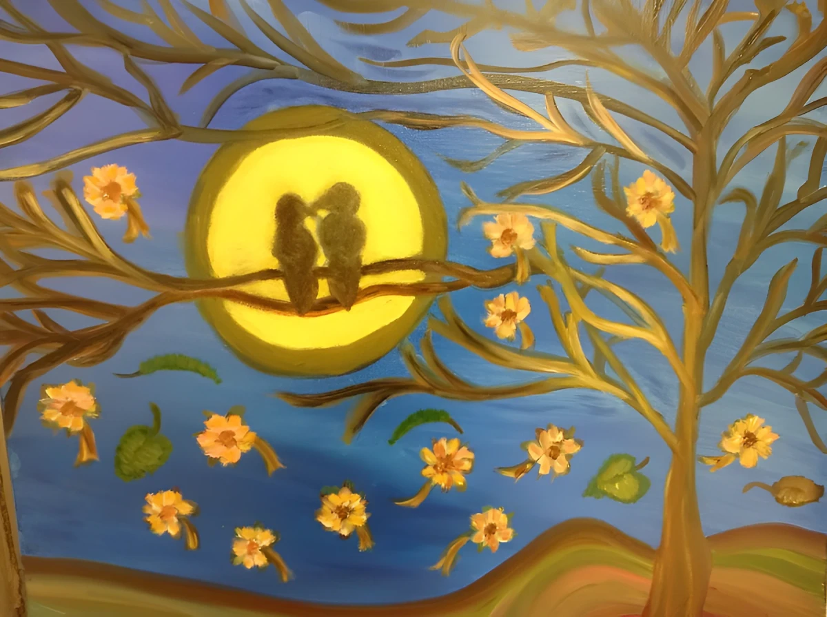 I Love You, Painting - Oil On Canvas by Dora Ybarra