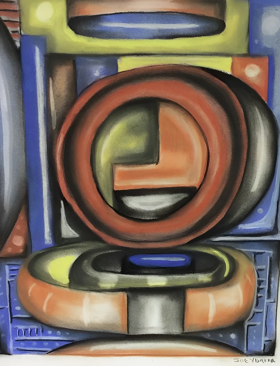 Looking Into The Future, Drawing - Color Chalks by Dora Ybarra