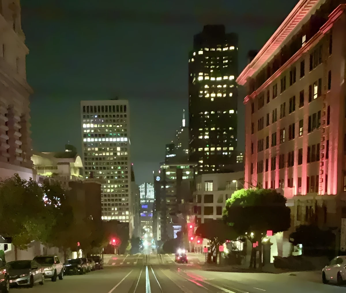 Nighttime in Nobhill, Photograph - Photo by Dora Ybarra