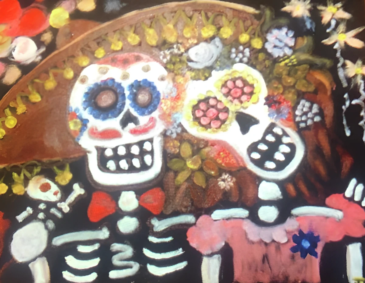 Party Time, Painting - Oil On Canvas by Dora Ybarra