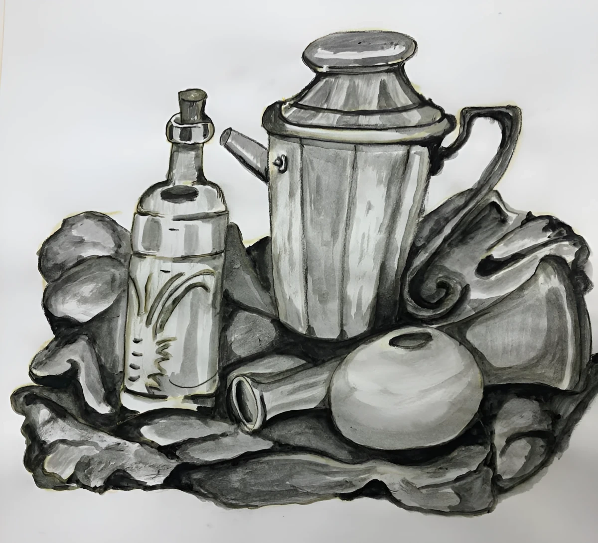 Set It Right, Drawing - Chalk Eraser by Dora Ybarra
