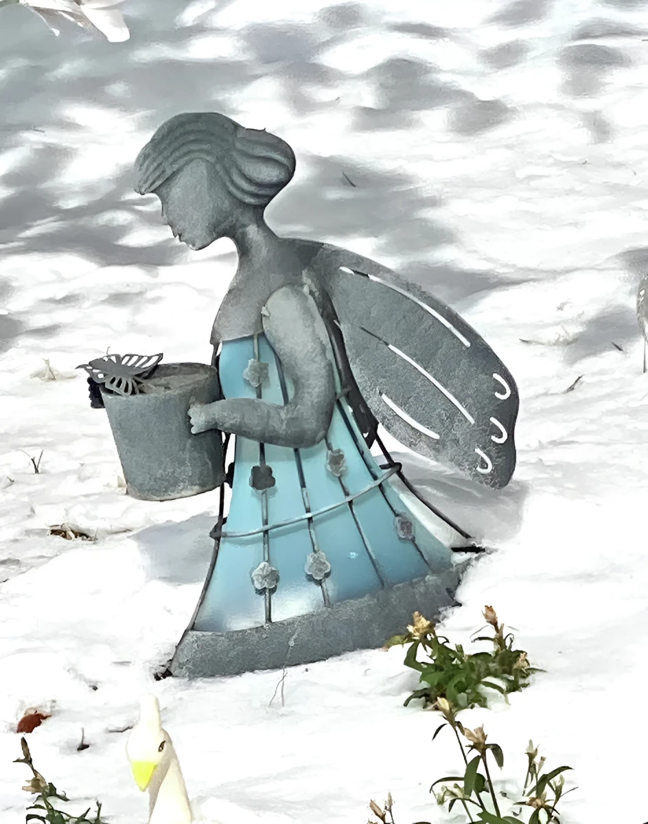 Snow Angel, Photograph - Photo by Dora Ybarra