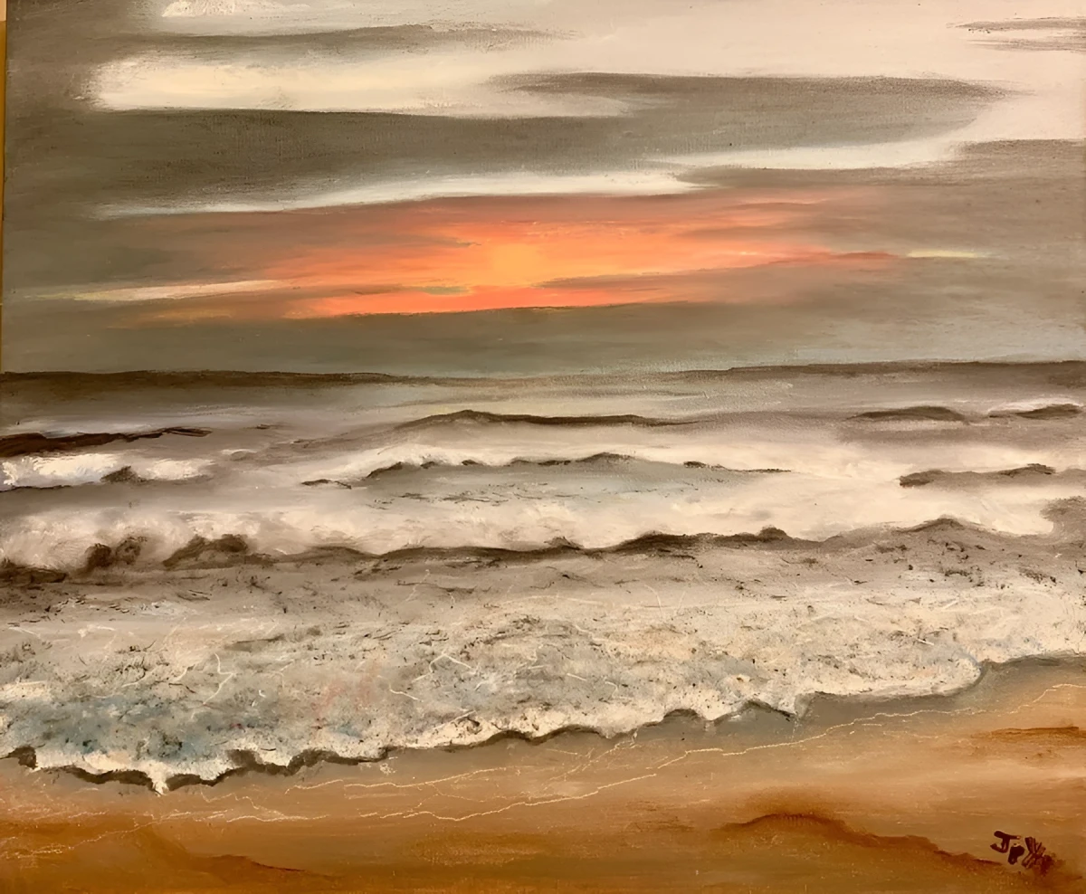 The Seas Beauty, Painting - Oil On Canvas by Dora Ybarra