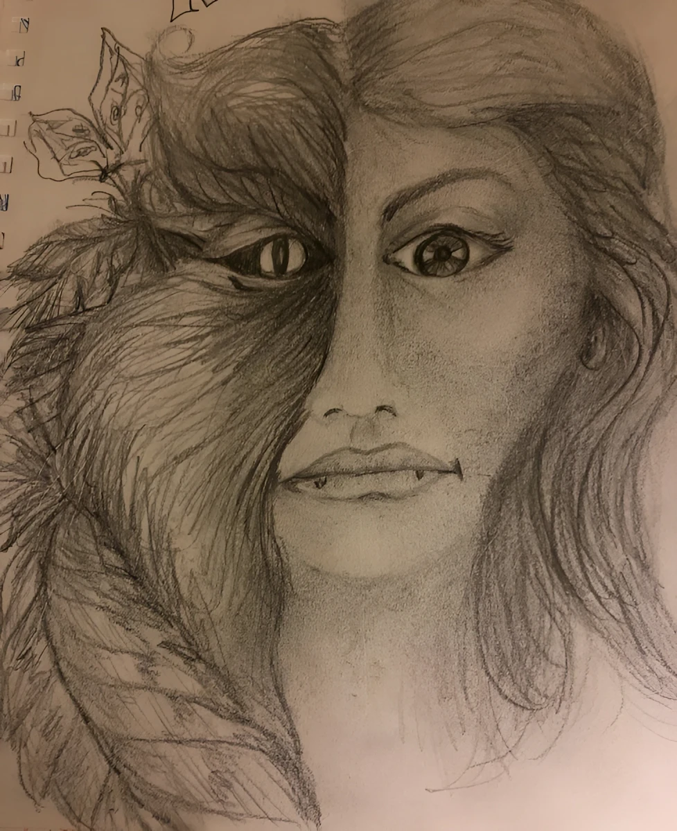 What if ?, Drawing - Pencil Drawing by Dora Ybarra