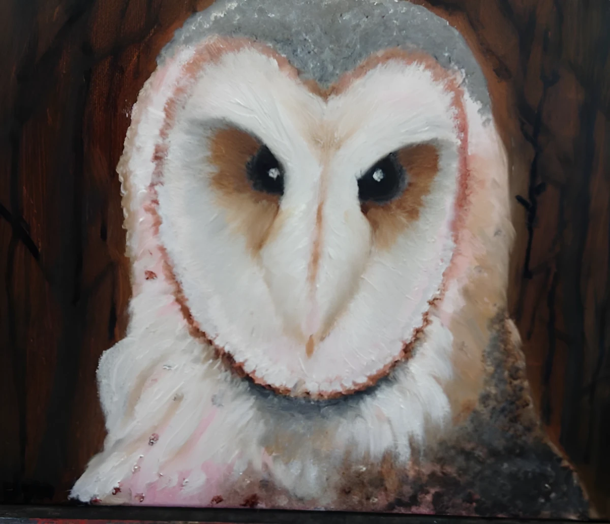 WHO, Painting - Oil On Canvas by Dora Ybarra